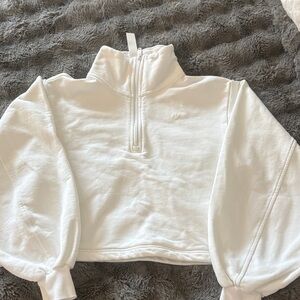 lululemon athletica White Crew Neck Sweater